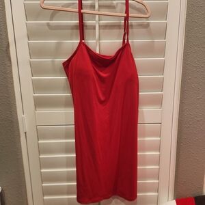 No Boundaries Vibrant Red Top